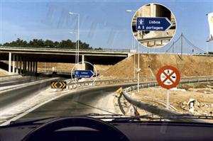 Estou perante um sinal de indicação.