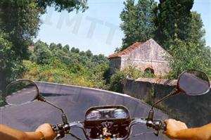 Vou descrever uma curva acentuada. Devo: