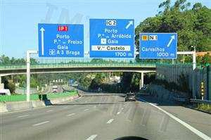 Os sinais de pré-aviso gráfico devem conter os destinos referentes a cada uma das direcções bem como a identificação das estradas que lhe estão associadas. Concorda com a afirmação?