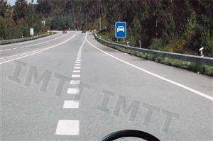 Após o sinal de indicação: