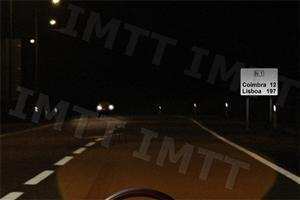 Nesta situação, devo transitar com: